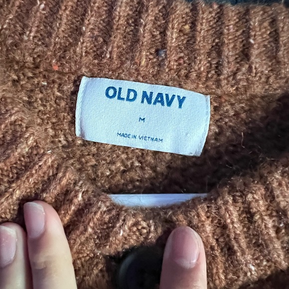 Old Navy Brown Cardigan Size M - Picture 2 of 3